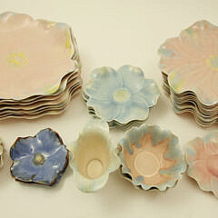 San Francisco Art Pottery Dishes, Mid-Century