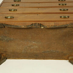 American Hepplewhite Inlaid Mahogany Chest of Drawers, 19th Century