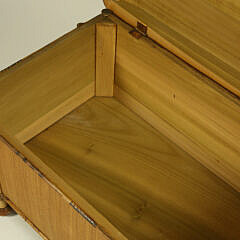 Bamboo Lift Top Blanket Box