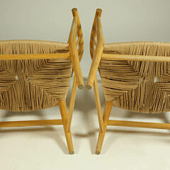 Two Vintage Hans Wegner PP-112 Chairs for PP Mobler Co., Denmark