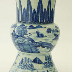 Canton Baluster Vase, 19th Century