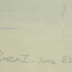 Y. Brent Vintage Watercolor on Paper “Stonington Harbor”