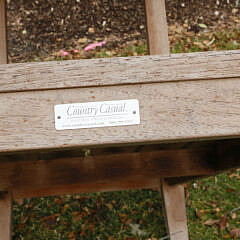 Country Casual Solid Teak Two Tier Serving Table