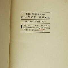 “The Works of Victor Hugo” in 19 VOLUMES