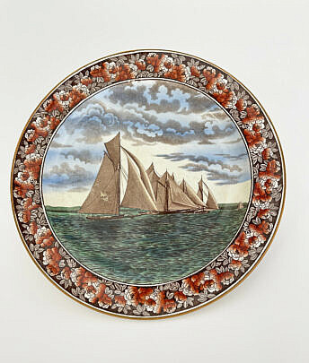 41631 Wedgwood Plate Americas Cup A IMG_2459