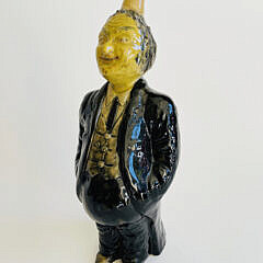 41735 Gentleman Figural Ceramic Bottle A IMG_2709