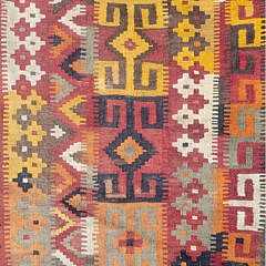 Vintage Hand Woven Kilim Carpet