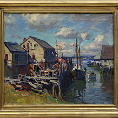 10-5095 Emile Gruppe Oil Gloucester Morning A IMG_5359