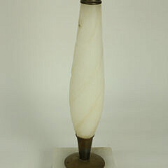 Vintage Italian Marble Column Lamp