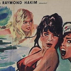 Original French Movie Poster “Les Bonnes Femmes” by Robert Raymond Hakim