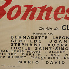 Original French Movie Poster “Les Bonnes Femmes” by Robert Raymond Hakim