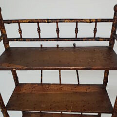 4-Tier Bamboo Sheet Music Stand Etagere, Vintage