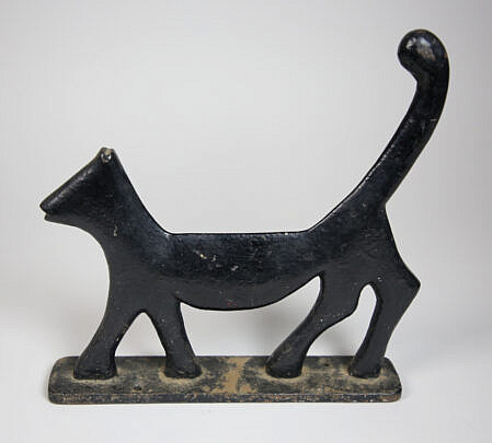 2716-955 Cast Iron Figural Cat Boot Scrape A_IMG_5509