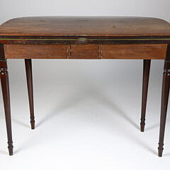 English Mahogany Games Table, early 19th Century