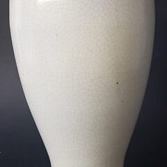 Antique Chinese Blanc De Chine Vase Mounted as a Lamp