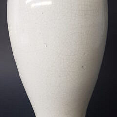 Antique Chinese Blanc De Chine Vase Mounted as a Lamp