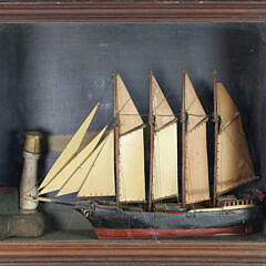 81-5035 Clipper Ship Shadow Box A_IMG_7256 2