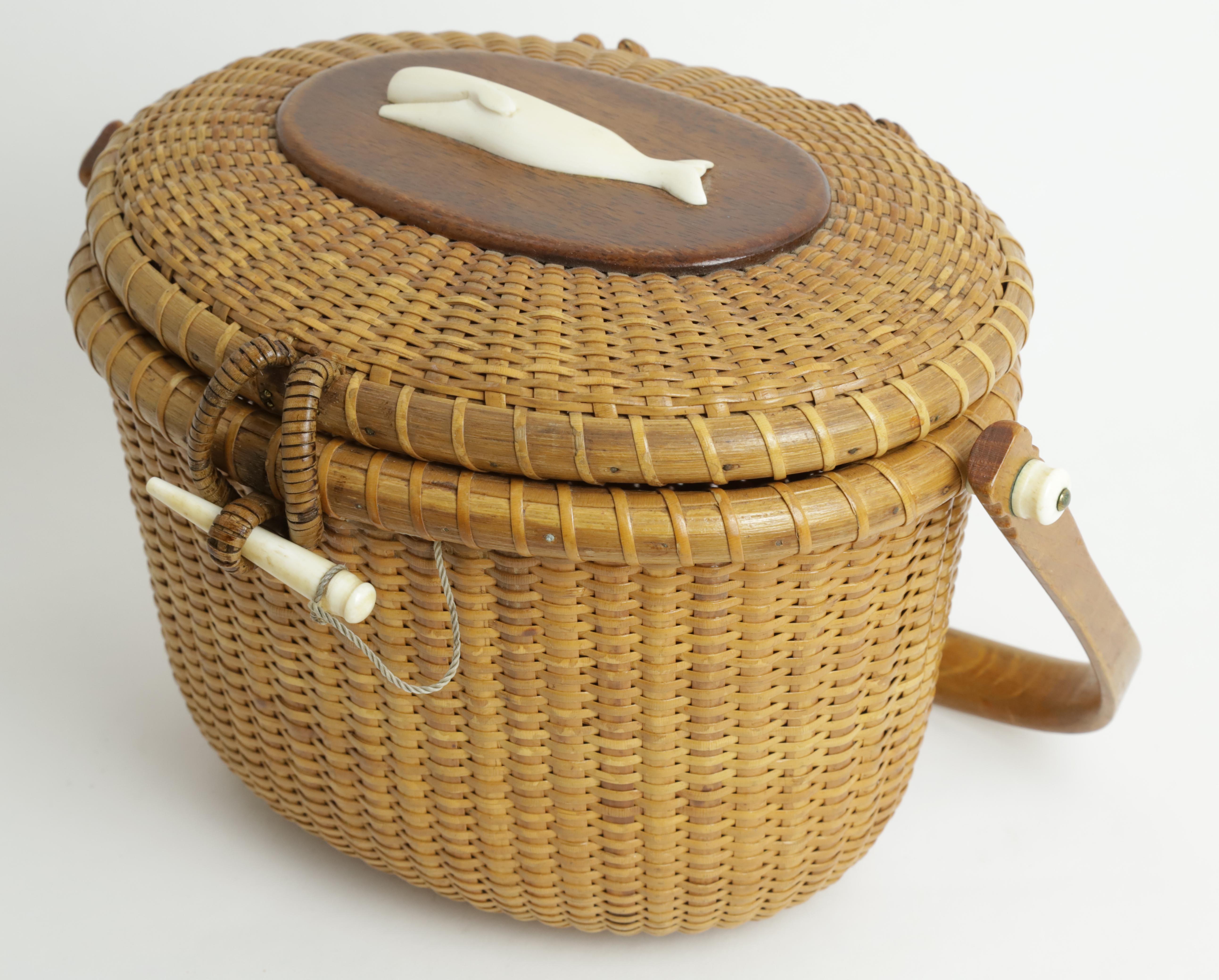 Nantucket Friendship Basket by "The Wooden Jug" Nantucket Friendship