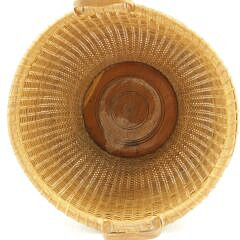 Koren Briana Reyes Nantucket Round Two Handle Basket