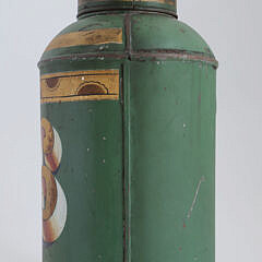 Parnall and Sons Tole Tea Bin, late 19th Century