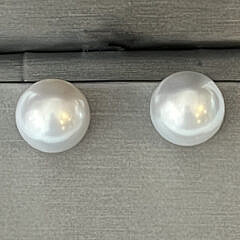 40160 12.5mm White South Sea Pearl Earrings edit A IMG_9911