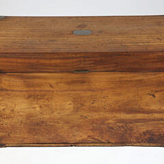 Chinese Export Brass Bound Camphorwood Nautical Trunk, 19th Century