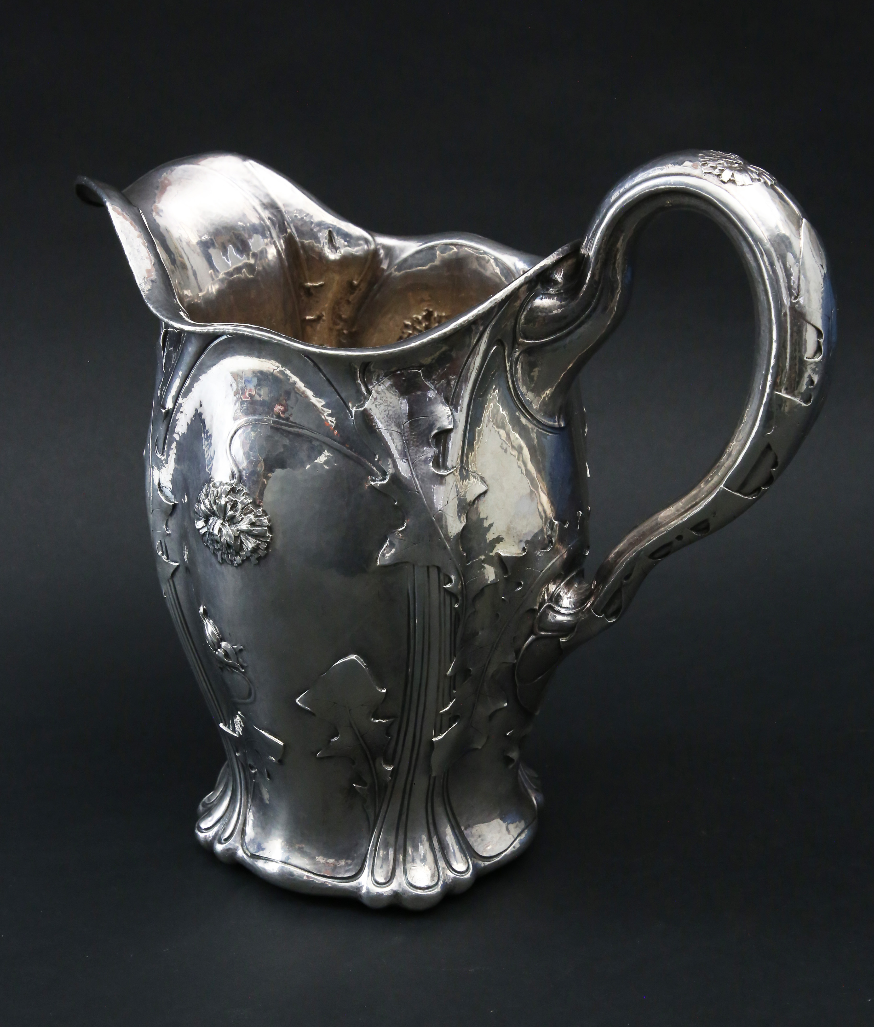 Martele .950 Fine Silver Water Pitcher Gorham MFG. CO. - Martele