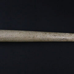 Whaleman Made Turned Whalebone Billy Club, 19th Century