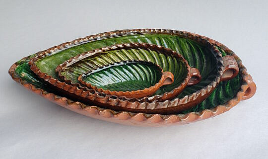 2793-955 Leaf Dishes A