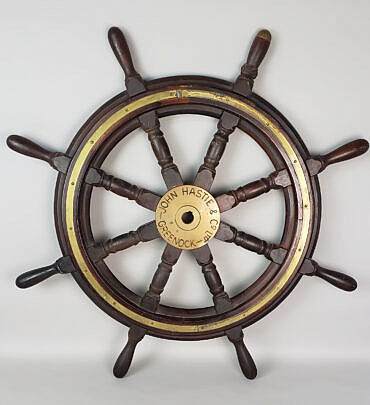 2834-955 Hastie Ships Wheel A