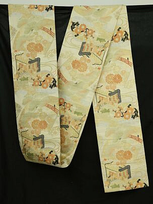 69-4990 Silk Brocade Obi A_IMG_8535