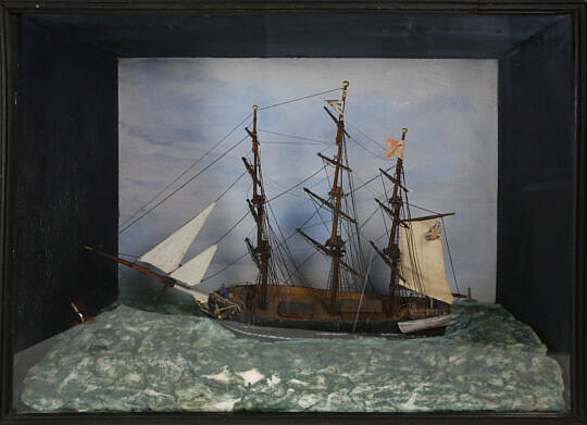 72-5035 Gordon Ship Shadow Box A IMG_9829