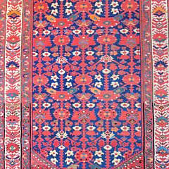 Antique Persian Hamadan Oriental Carpet, circa 1920s