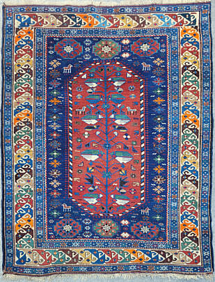 850-1865 Blue Shirvan Tree A