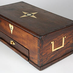 Whaleman Made Personal Work Box, circa 1870