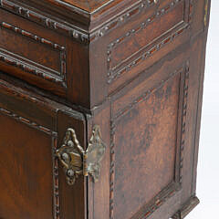 American Whaleman Made Gentleman’s Desk Cabinet, 19th Century