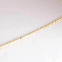 Whaleman Made Antique Whalebone L-Grip Cane, circa 1860