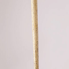 Whaleman Made Antique Whalebone L-Grip Cane, circa 1860