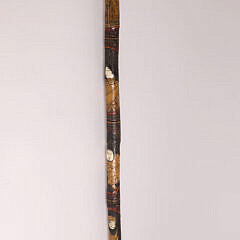 Japanese Walking Stick with Concealed Sword, 19th Century