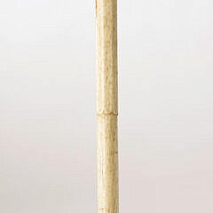 Whaleman Ebony and Whalebone Inlaid Walking Stick, circa 1850