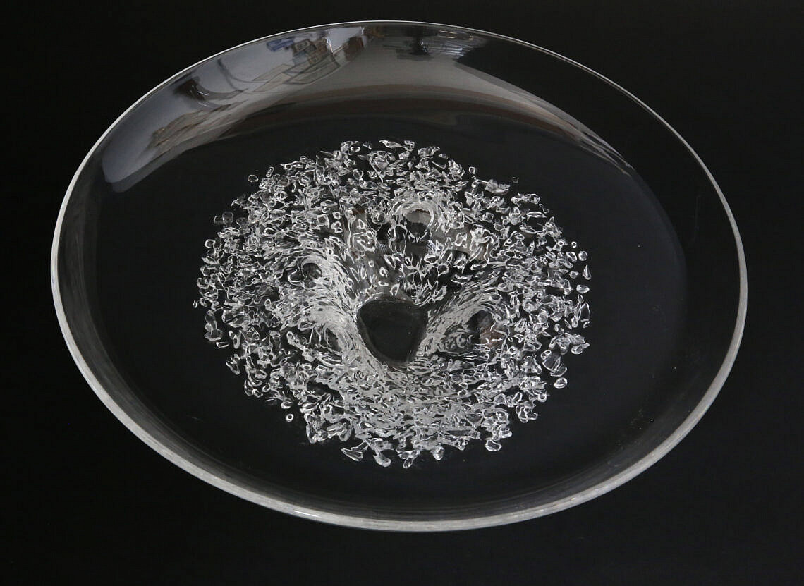 Signed Steuben Clear Crystal 