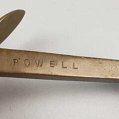 Vintage Marine Chain & Anchor Corp Solid Brass Salesman Sample Anchor