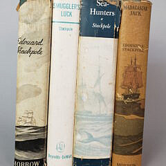 Four Vintage Nantucket Edouard Stackpole Signed Hardcover Maritime Novels