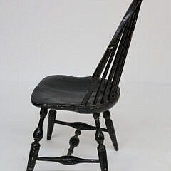 Nantucket 9-Spindle Bowback Windsor Side Chair, circa 1800