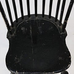 Nantucket 9-Spindle Bowback Windsor Side Chair, circa 1800