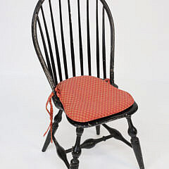 Nantucket 9-Spindle Bowback Windsor Side Chair, circa 1800