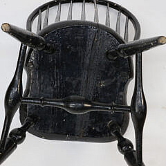 Nantucket 9-Spindle Bowback Windsor Side Chair, circa 1800