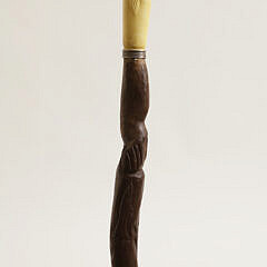 Antique Northwest Coast Walking Stick, 19th Century