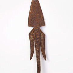 Wrought Iron Double Toggle Harpoon, circa 1840-1850