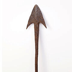 Wrought Iron Double Flue Harpoon, circa 1840-1850